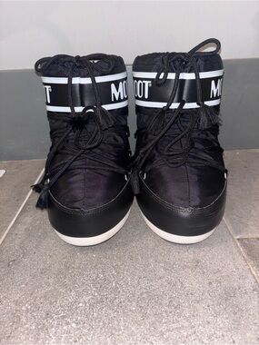 Moon Boot Icon Low Nylon Boot ‘Black’